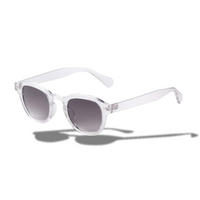 Transparent / grau