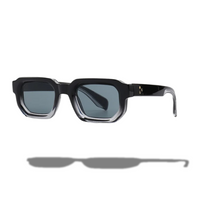 Transparent Schwarz / Graublau