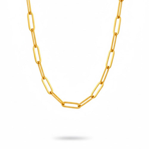 Edelstahl Langglied Damenkette