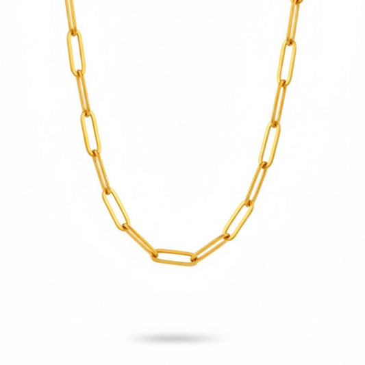 Edelstahl Langglied Damenkette