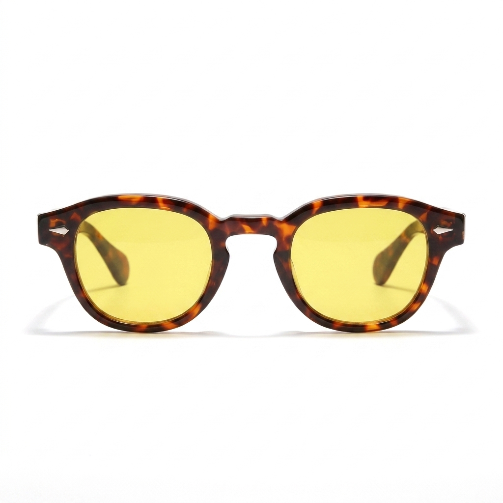 SIENNA Sonnenbrille gelb vorne