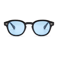 Schwarz / blau