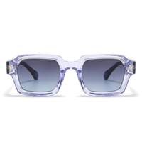 Transparent / Blau