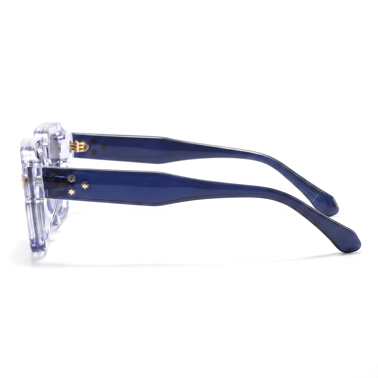CRYSTA Transparent Blau seitlich