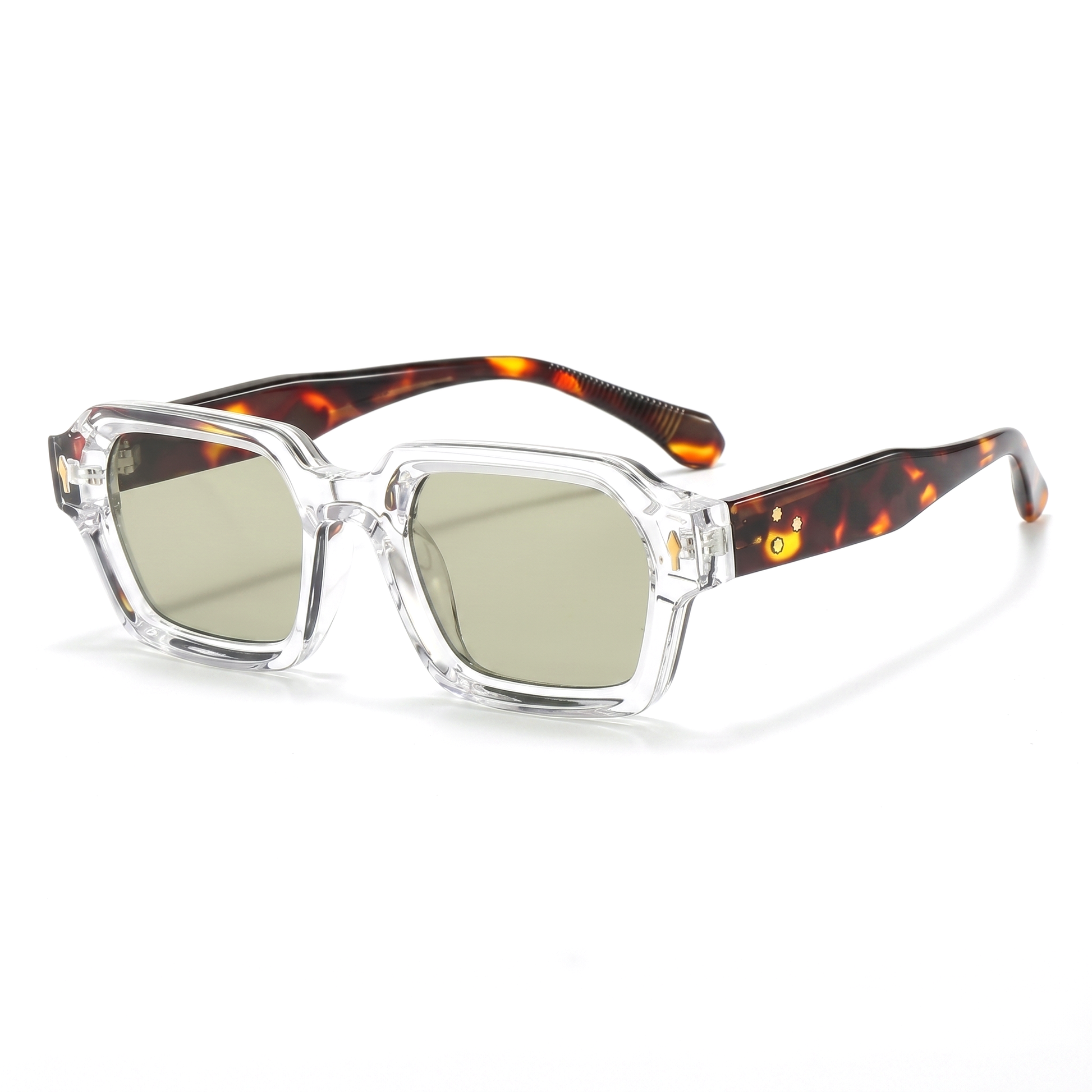 CRYSTA Transparent Tortoise schraeg
