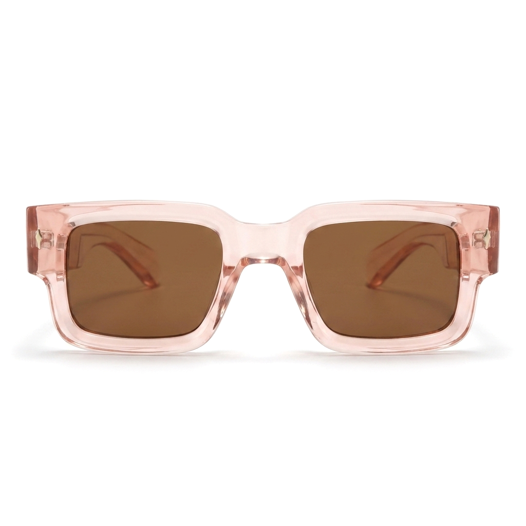 EDGE Rosa Transparent Braun vorne
