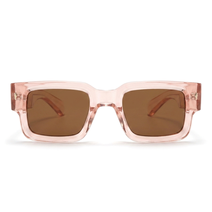 EDGE Rosa Transparent Braun vorne