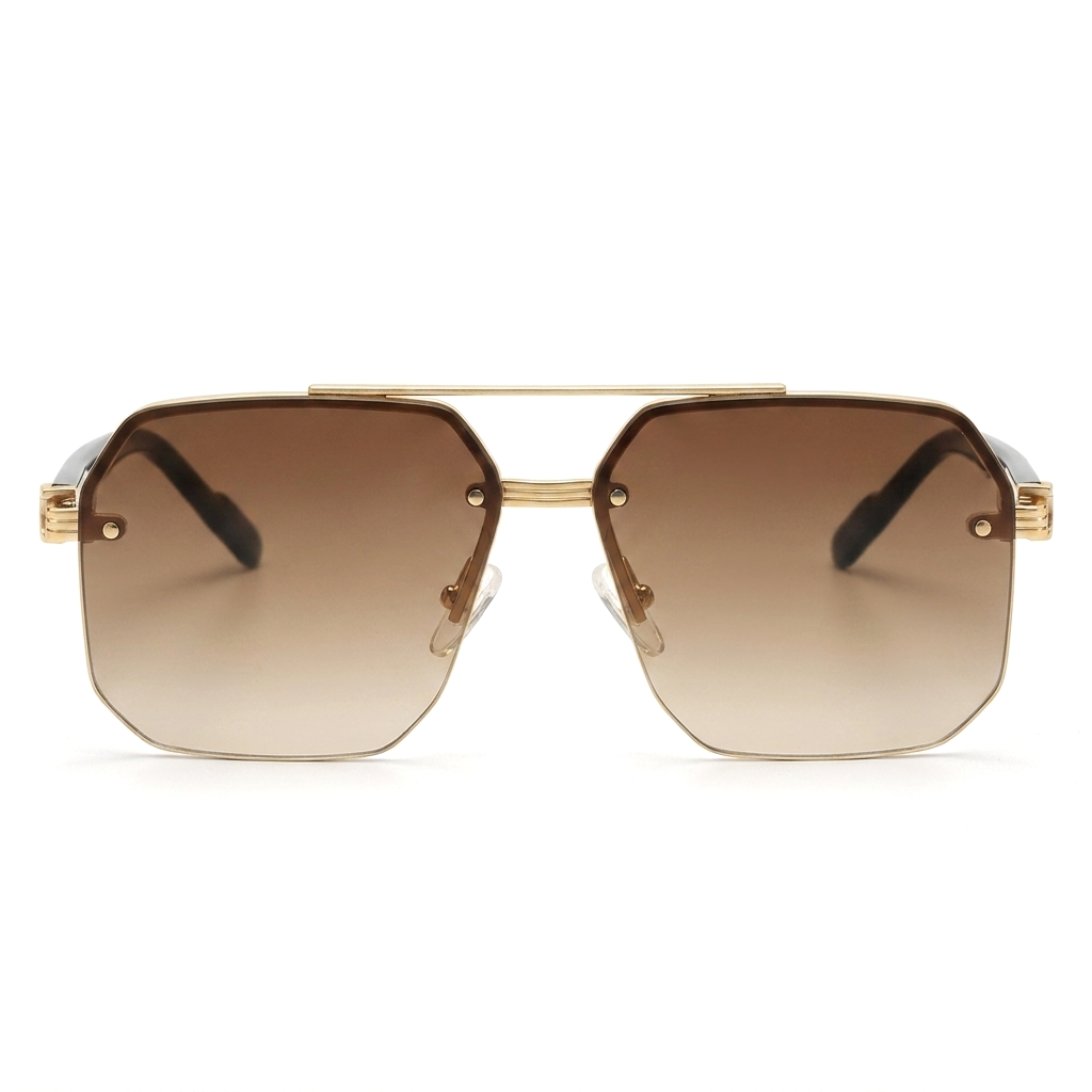Aurum Gold Braune Glaeser vorne