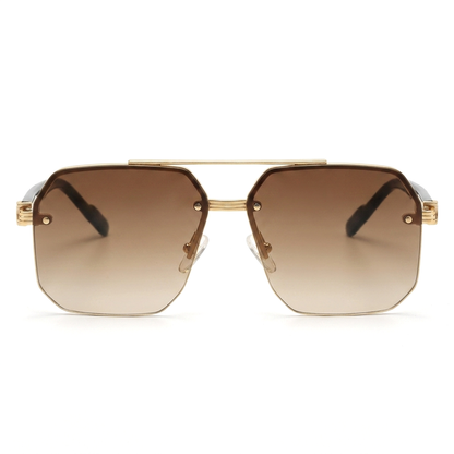 Aurum Gold Braune Glaeser vorne