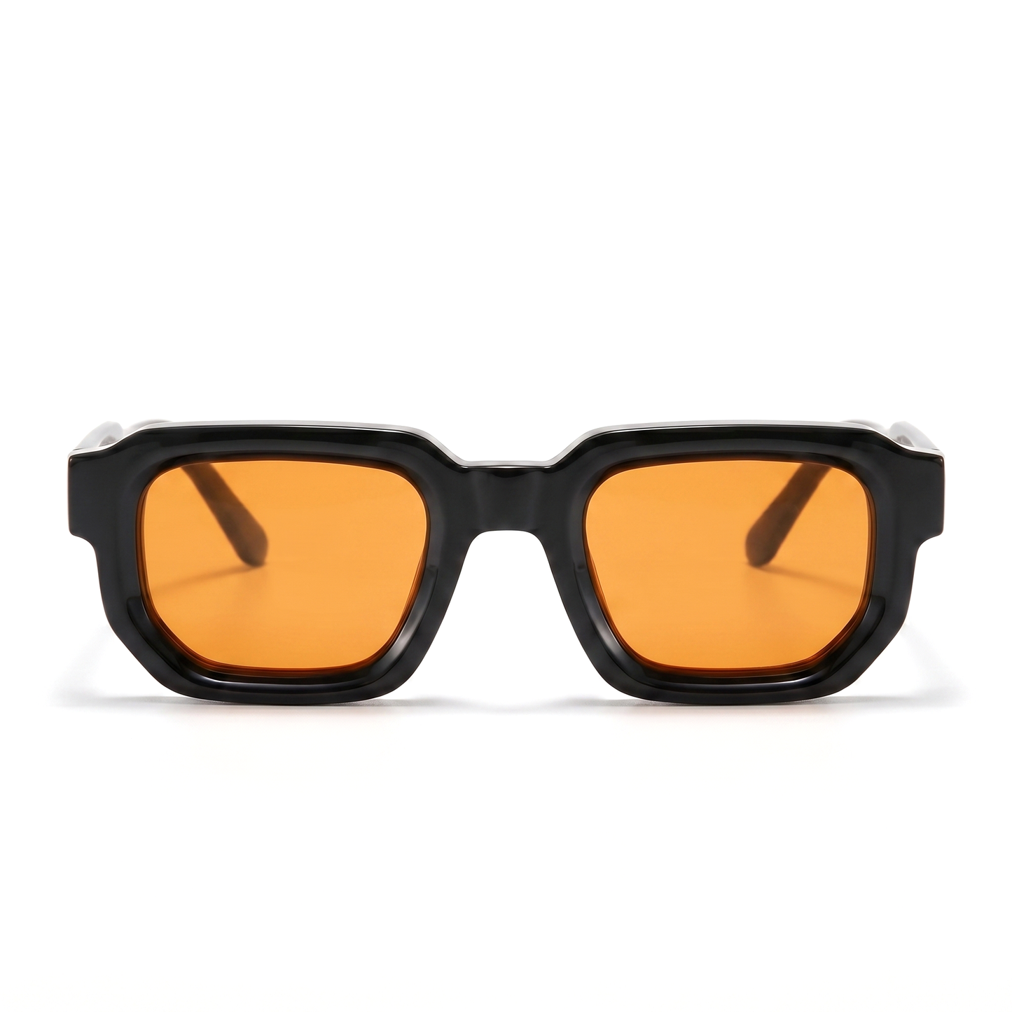 Silhouette Schwarz Orange vorne