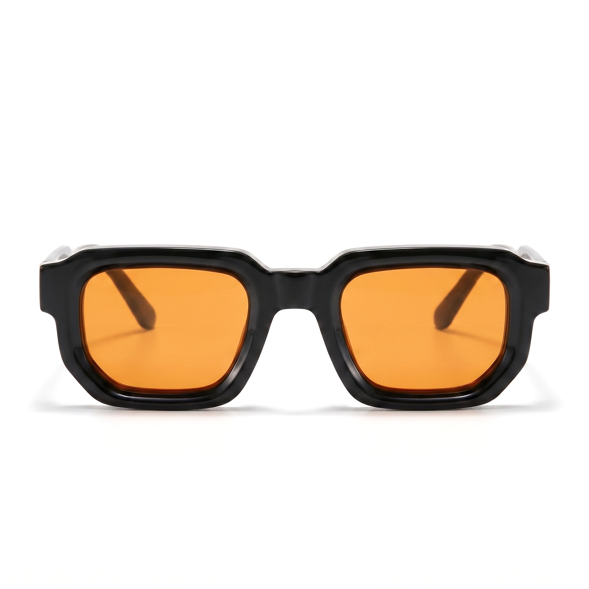 Silhouette Schwarz Orange vorne