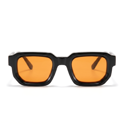 Silhouette Schwarz Orange vorne