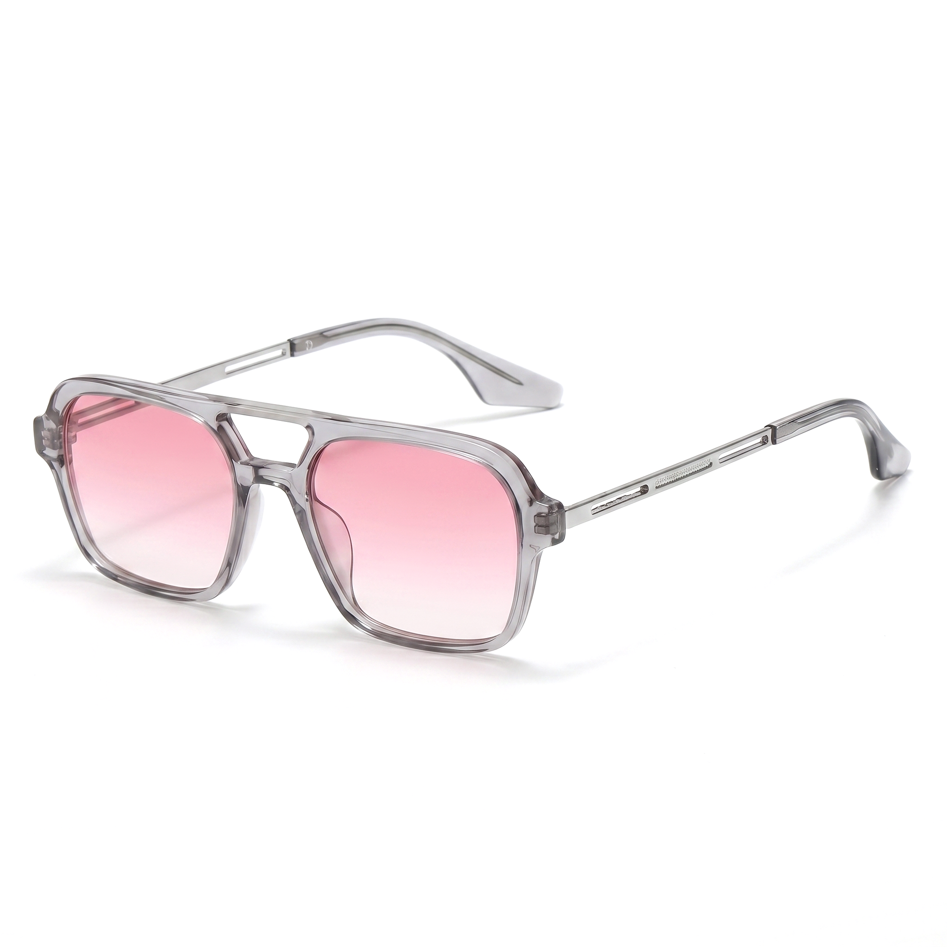 Monaco Transparent / Pink schraeg