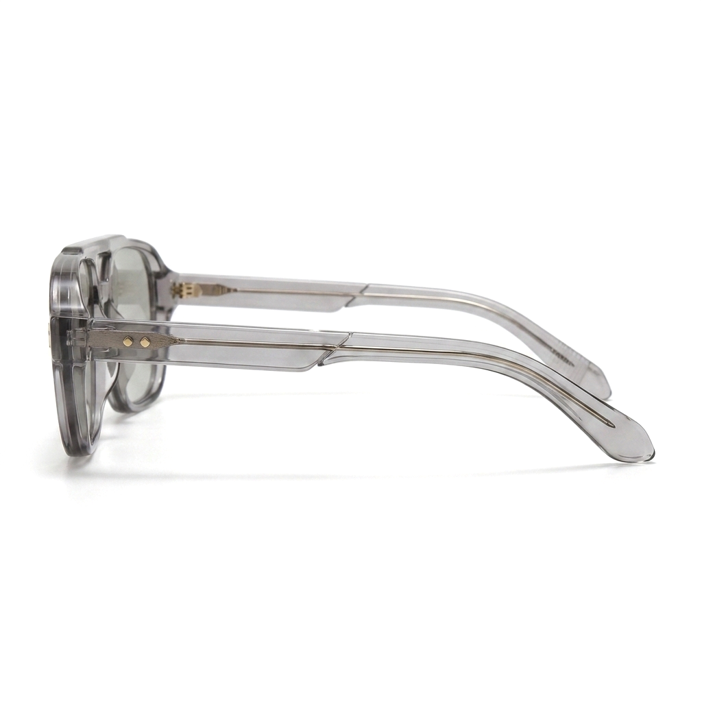 AURA Transparent Grau Silber seitlich